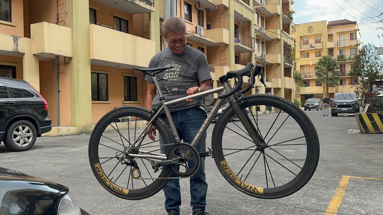 Shedding a few grams for a made to measure metal bike