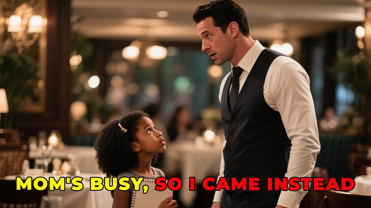 A LITTLE GIRL Shows Up To A BLIND DATE—The BILLIONAIRE Wasn’t READY