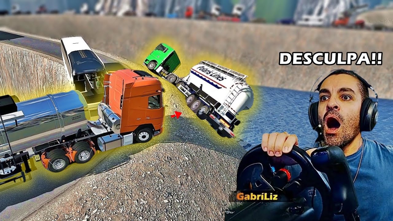 FIZ ALGO QUE ME ARREPENDO, DESCULPA - Vida de Caminhoneiro 299  Euro Truck Simulator 2