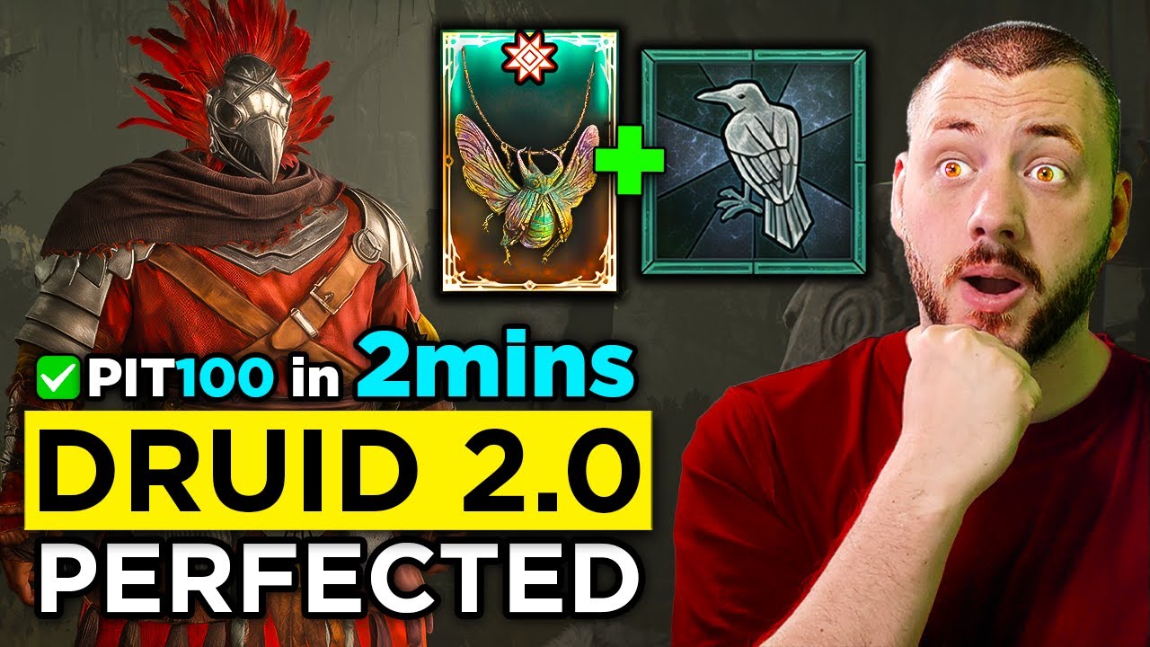 Ravens just became EVEN STRONGER - Best Companion Druid in Season 10 Diablo 4!