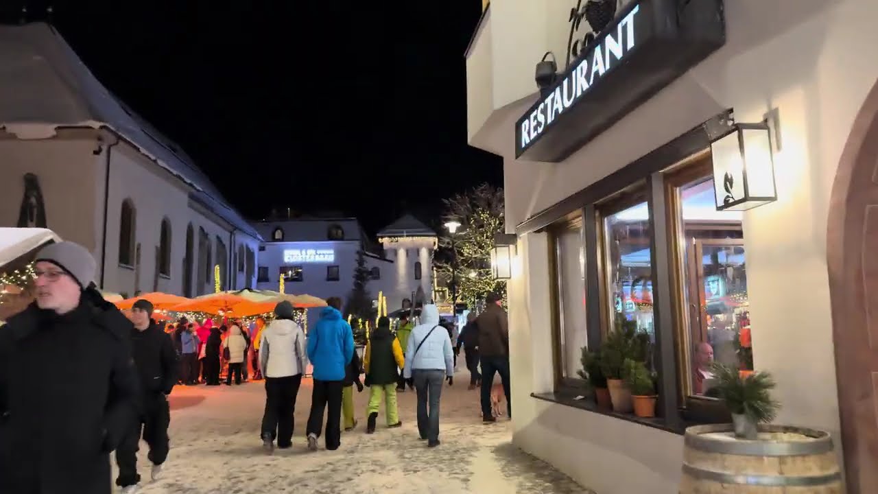 Seefeld in Tirol by night, Austria 2025