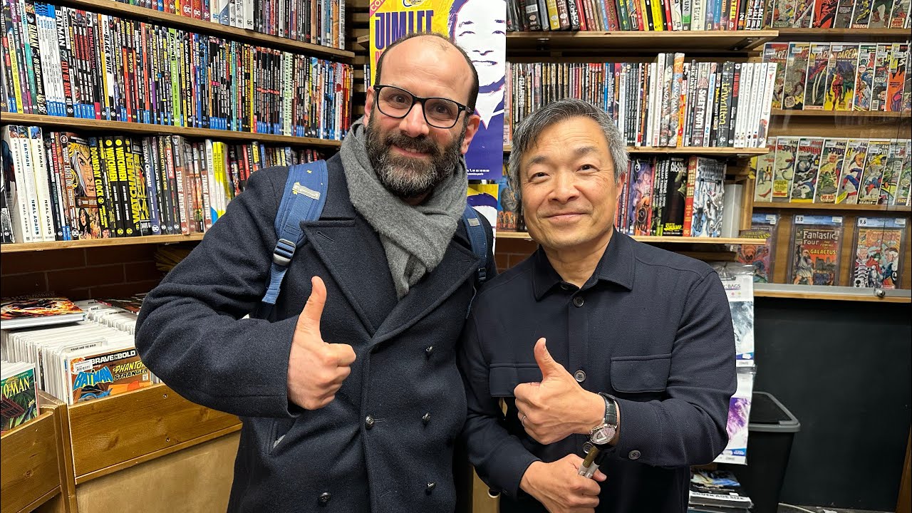 Rencontre avec JIM LEE chez ALBUM COMICS - La Momie