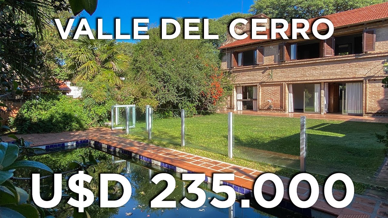 CASA A LA VENTA EN VALLE DEL CERRO UNA DE LAS MEJORES UBICACIONES DE LA CIUDAD DE CÓRDOBA