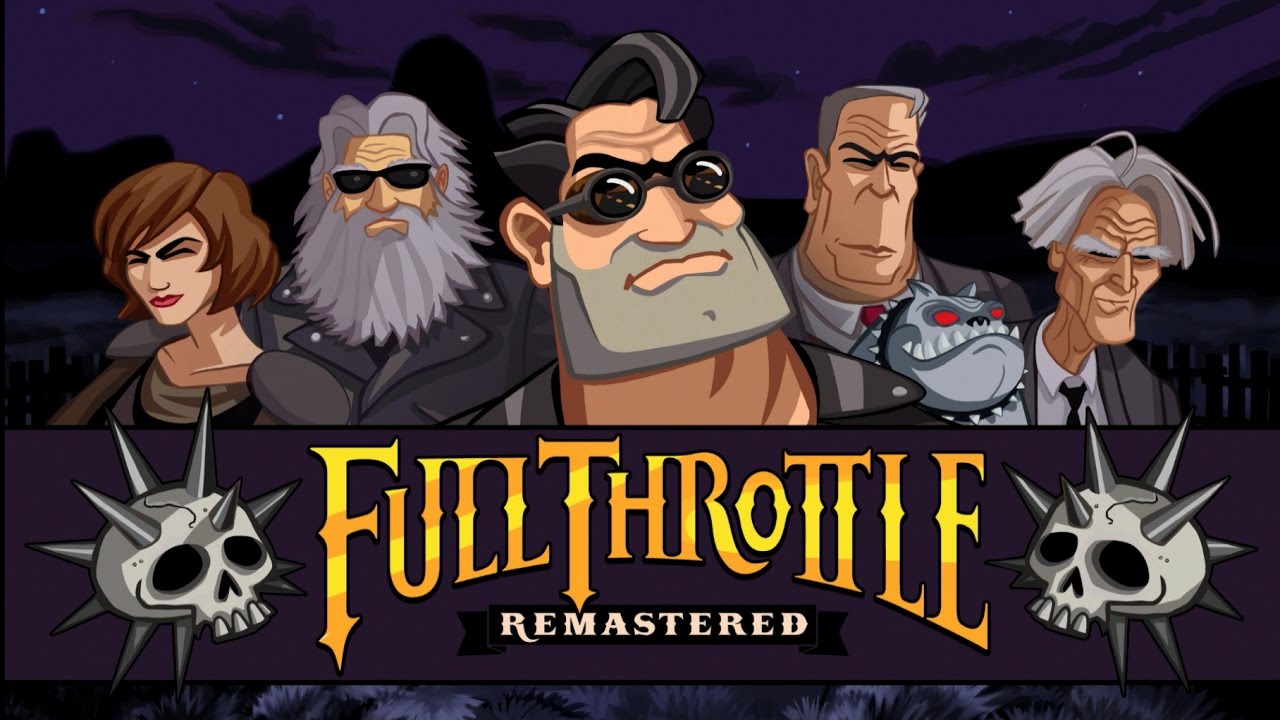 Full Throttle Remastered Speed Run/Walkthrough