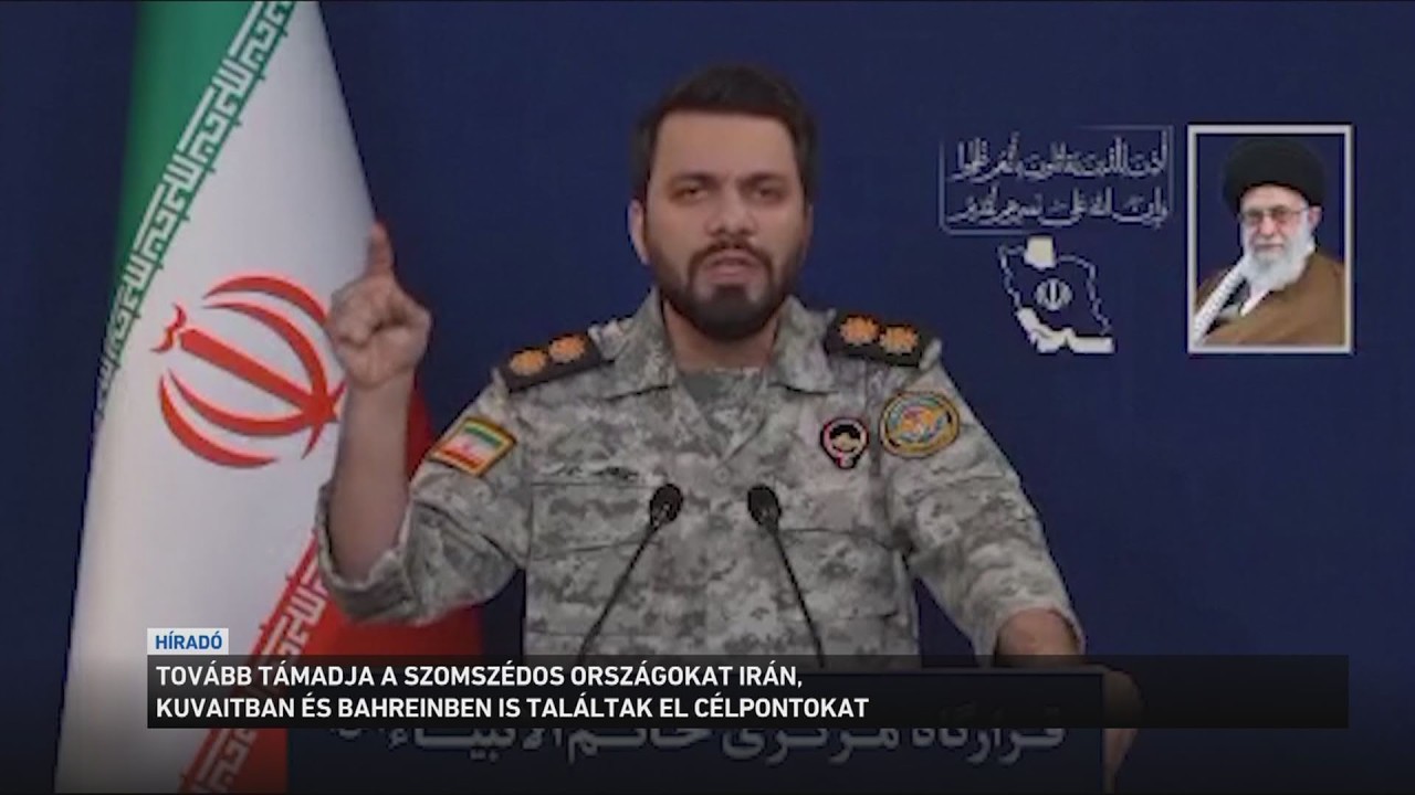 Továbbra is támadja az öböl menti országokat az iráni hadsereg