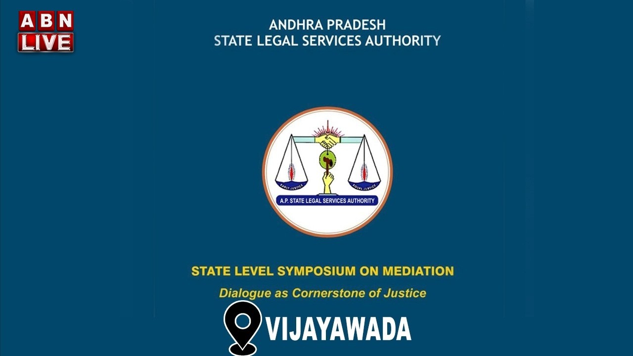🔴LIVE : State Legal Services Authority - State Level Symposium on Mediation || ABN Telugu