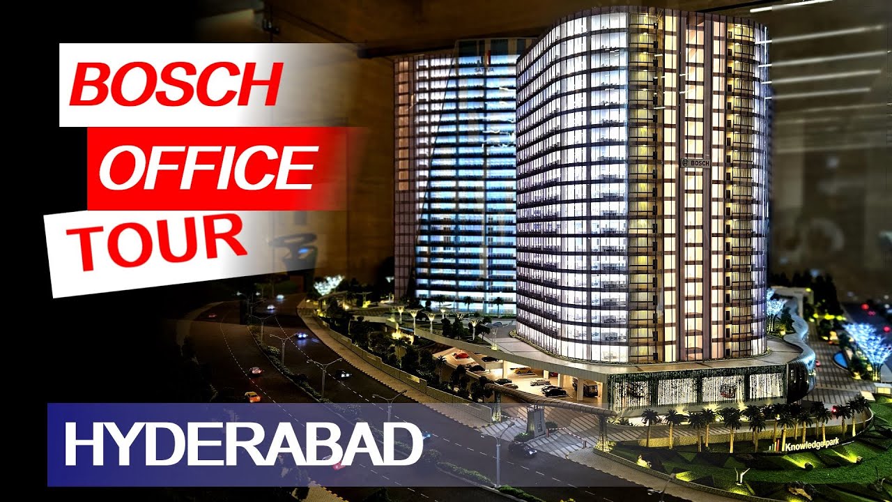Bosch | A Stunning Office Tour | Hyderabad | TvrsPlace