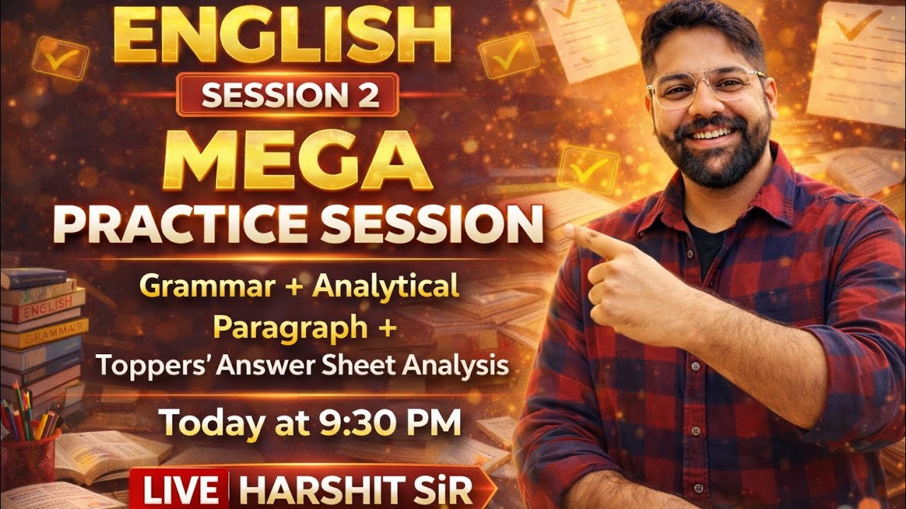 English class 10 analytical paragraph l session 2 l 21feb cbse l Harshit sir