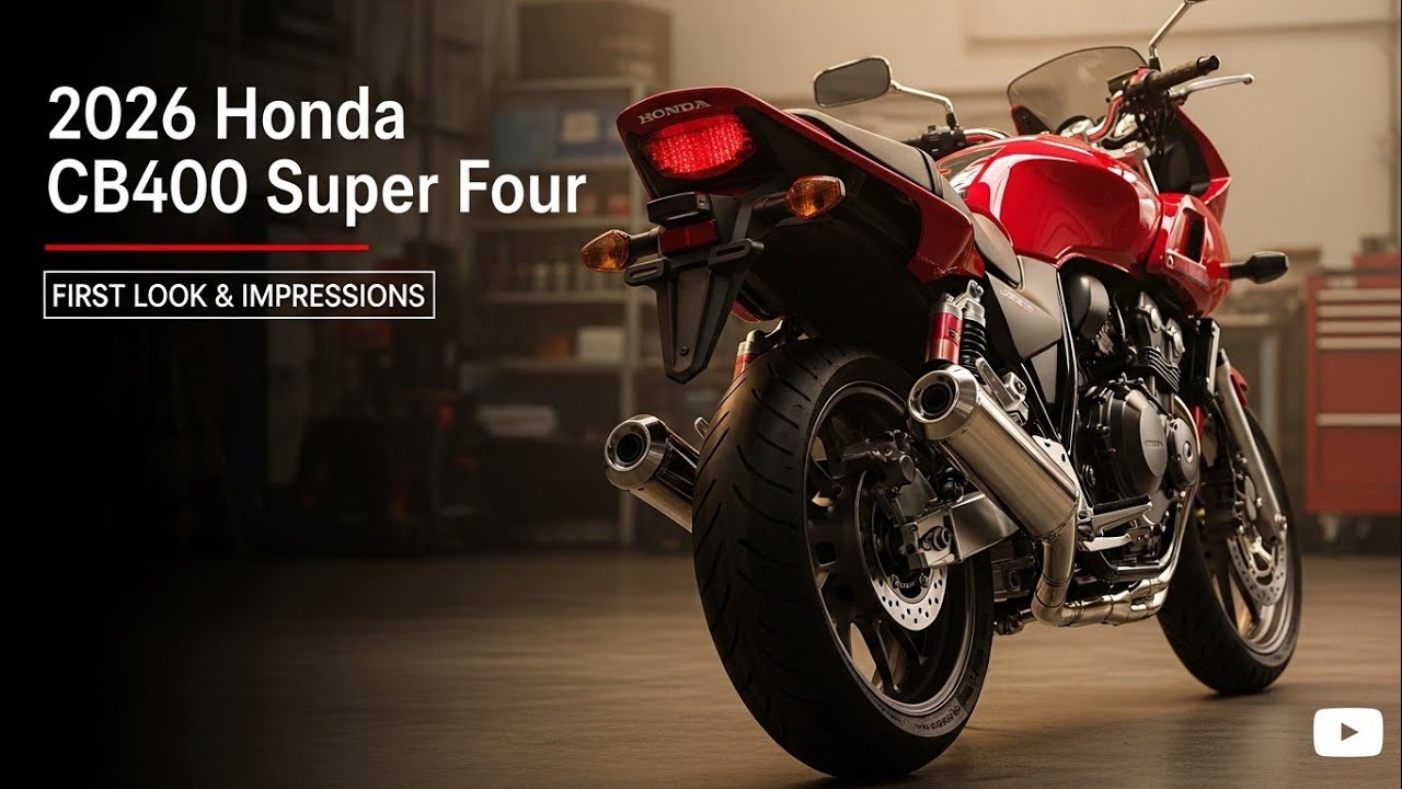 All new 2026 Honda CB 400 Super Four/ Classic Power Returns! finally LAUNCHED! 