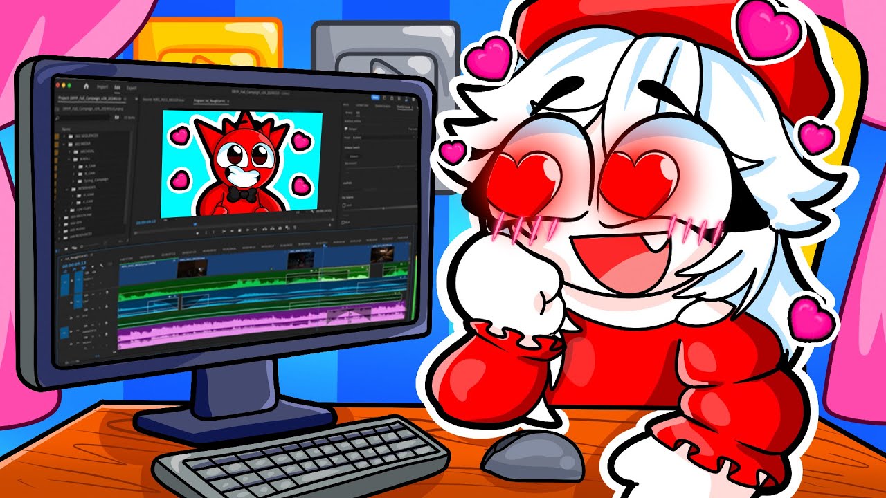 Una YOUTUBER se Enamora de Mi en Roblox!