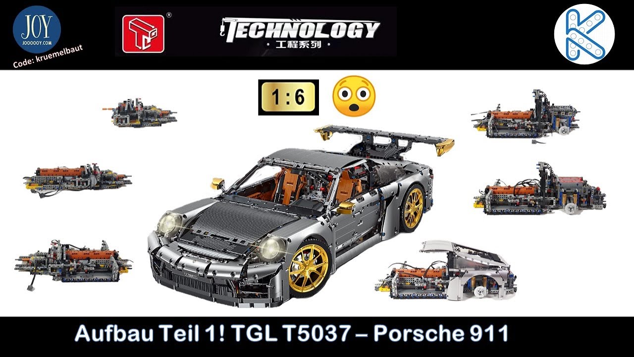 Größenwahn? Das erste 1:6 Auto im Aufbau Teil 1! TGL T5037 - Porsche 911