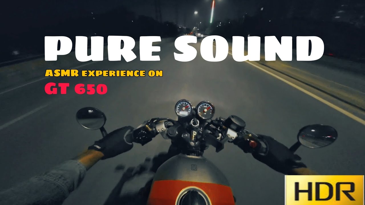 Continental GT 650 2025. NIGHT RIDE. ASMR. IXIL EXAUST. POV 🚀🚀 #Gt650 #topspeed #asmr