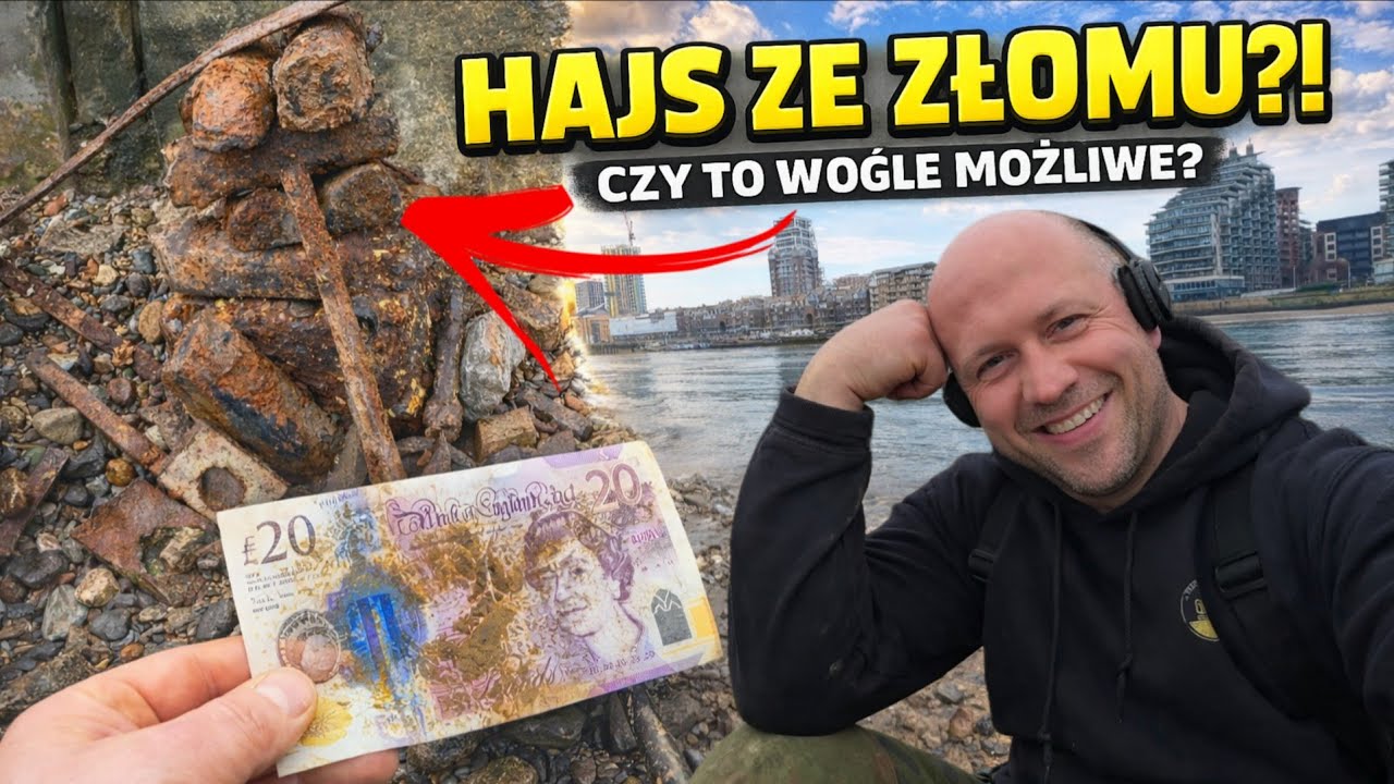 Projekt ZŁOM? Czy na rzutowisku po złodziejach nad Tamizą leży jeszcze biżuteria?