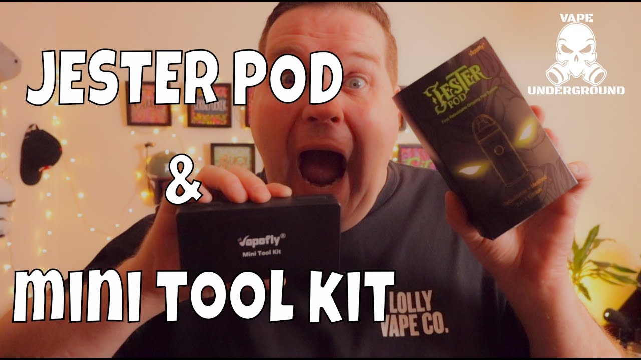 Vapefly | Jester - Rebuildable Dripper Pod | Mini Tool Kit | Review & Build