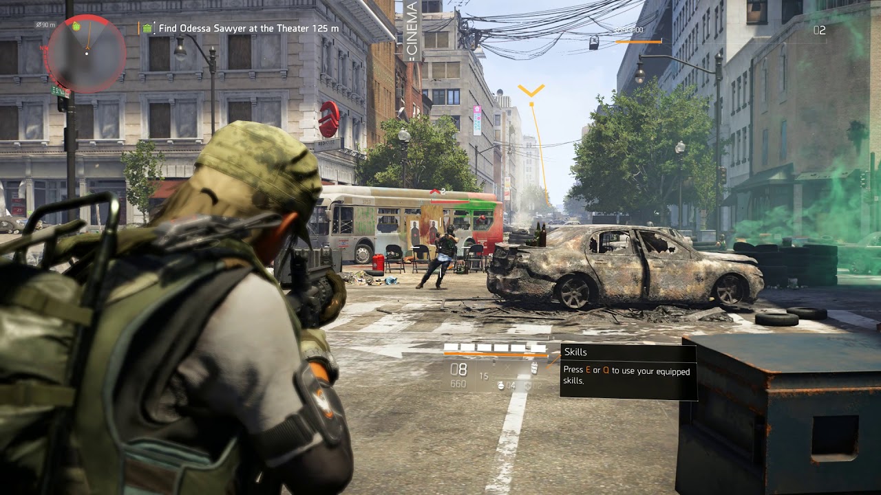 The Division 2 (PC, Ultimate) Walkthrough Part 2 / Grand Washington Hotel [1080p, Ultra]