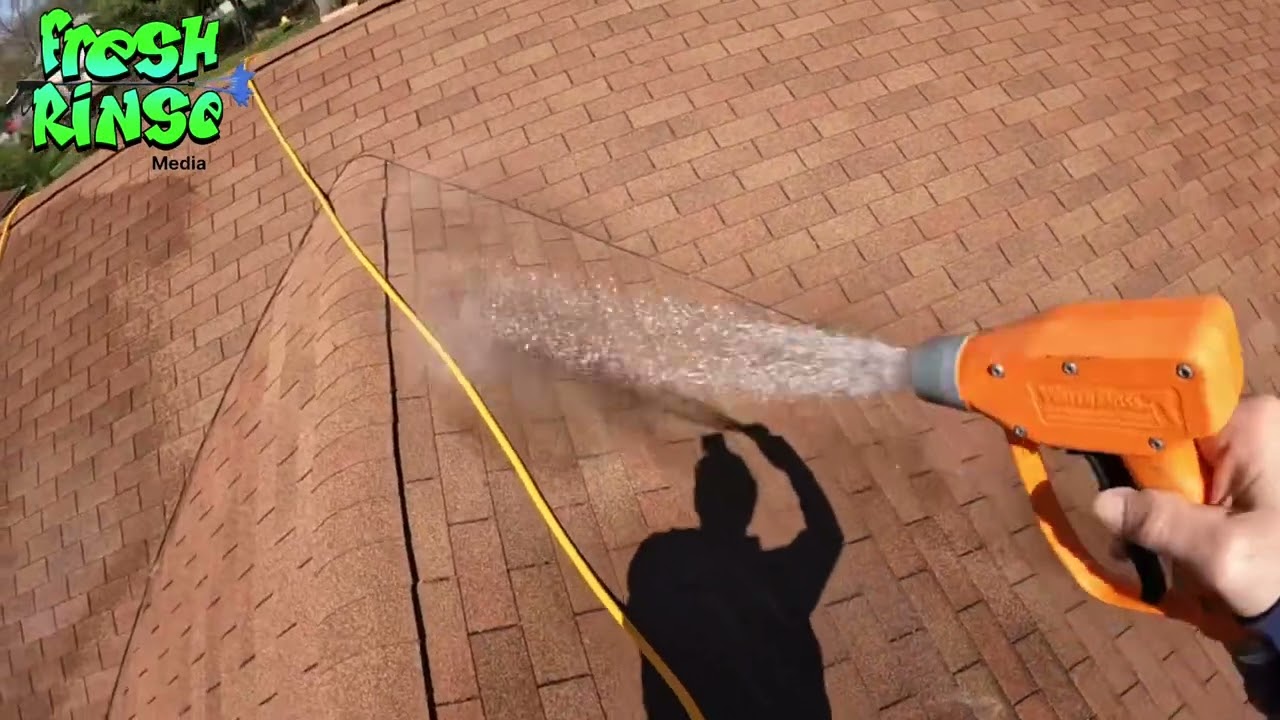 Roof Washing With The AR45