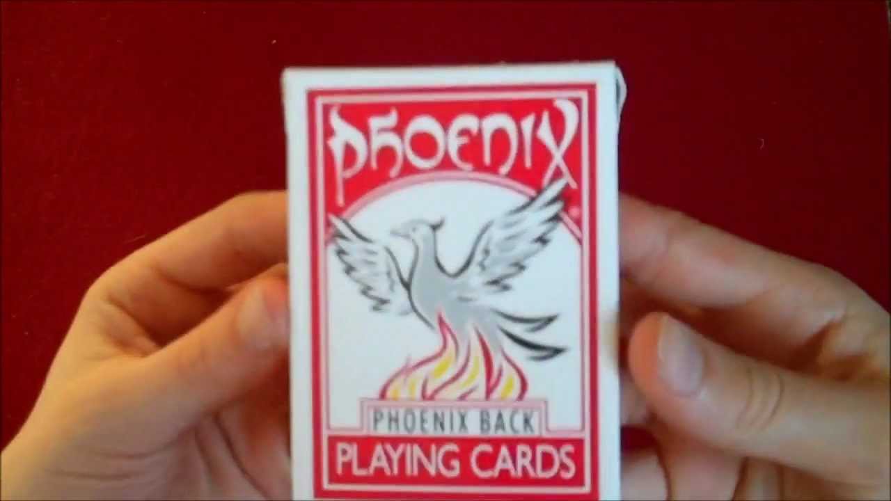 Red Phoenix Deck by CardShark - REVIEW (Playing Cards)