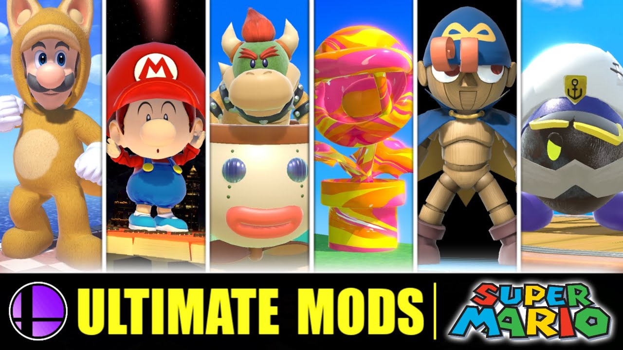 Mario Characters in SMASH ULTIMATE! (Part 10)