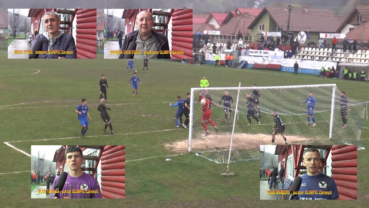 OLIMPIC ZĂRNEȘTI - TRICOLORUL BREAZA 6-2 (1-2)