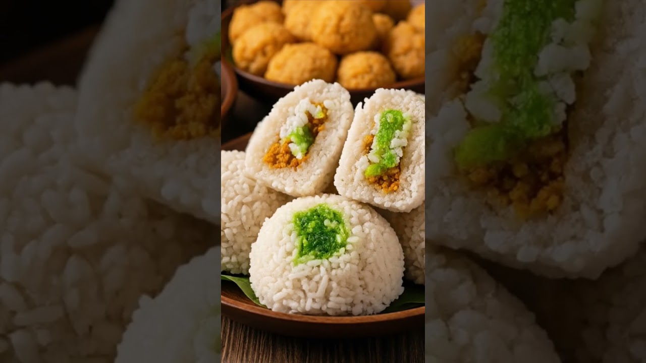Pitha: Rice cakes, both savory and sweet, often filled with jaggery or coconut.