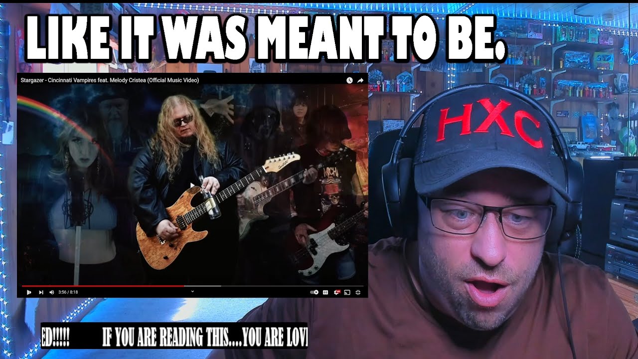 Stargazer - Cincinnati Vampires feat. Melody Cristea (Official Music Video) REACTION!