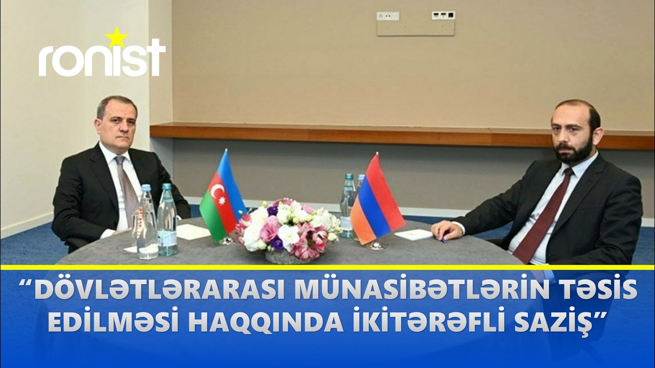 Azərbaycan və Ermənistan XİN başçıları Almatıda ikitərəfli görüş keçirib (10.05.2024)