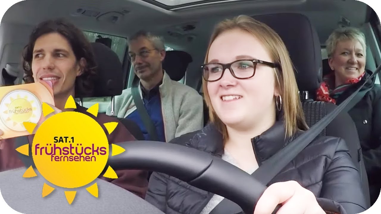 Heimliche Fahrprüfung: Wer schafft es? | SAT.1 Frühstücksfernsehen