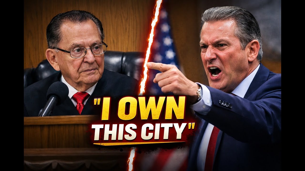Arrogant Mayor Tells Judge Caprio 'I Own This City' - His Sentence Leaves the Courtroom Speechless