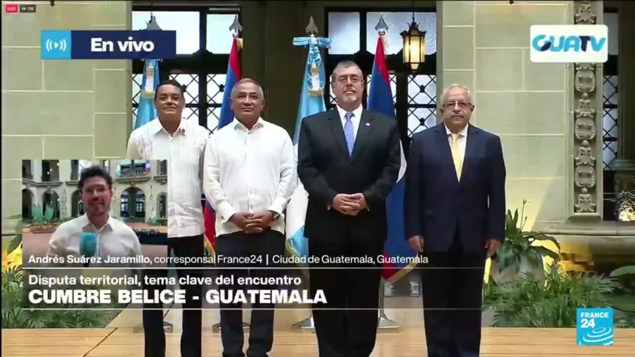 Informe desde Ciudad de Guatemala: cumbre de Belice y Guatemala con disputa territorial en la mira