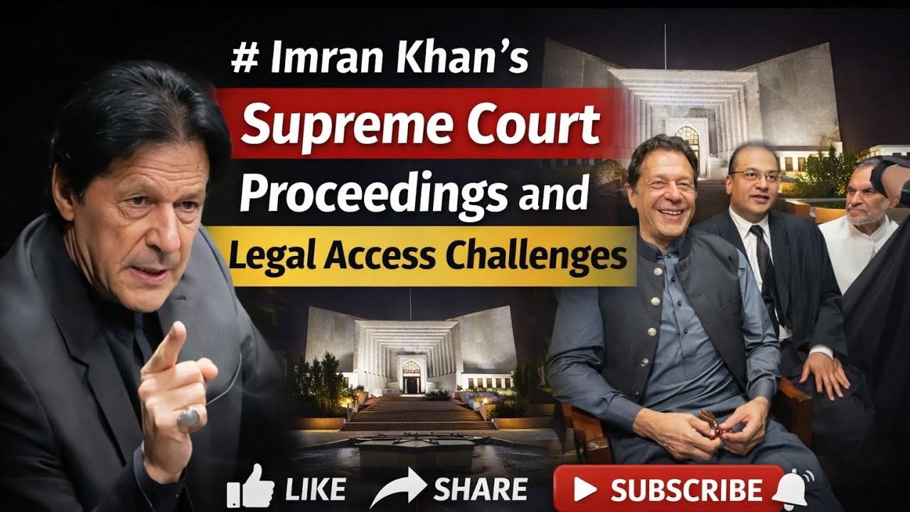 Imran Khan&rsquo;s Supreme Court Proceedings and Legal Access Challenges