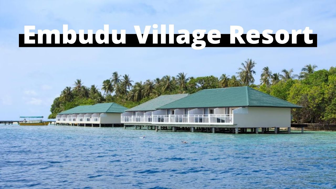 Embudu Village Resort | Budget water villas Maldives | Maldives on a budget