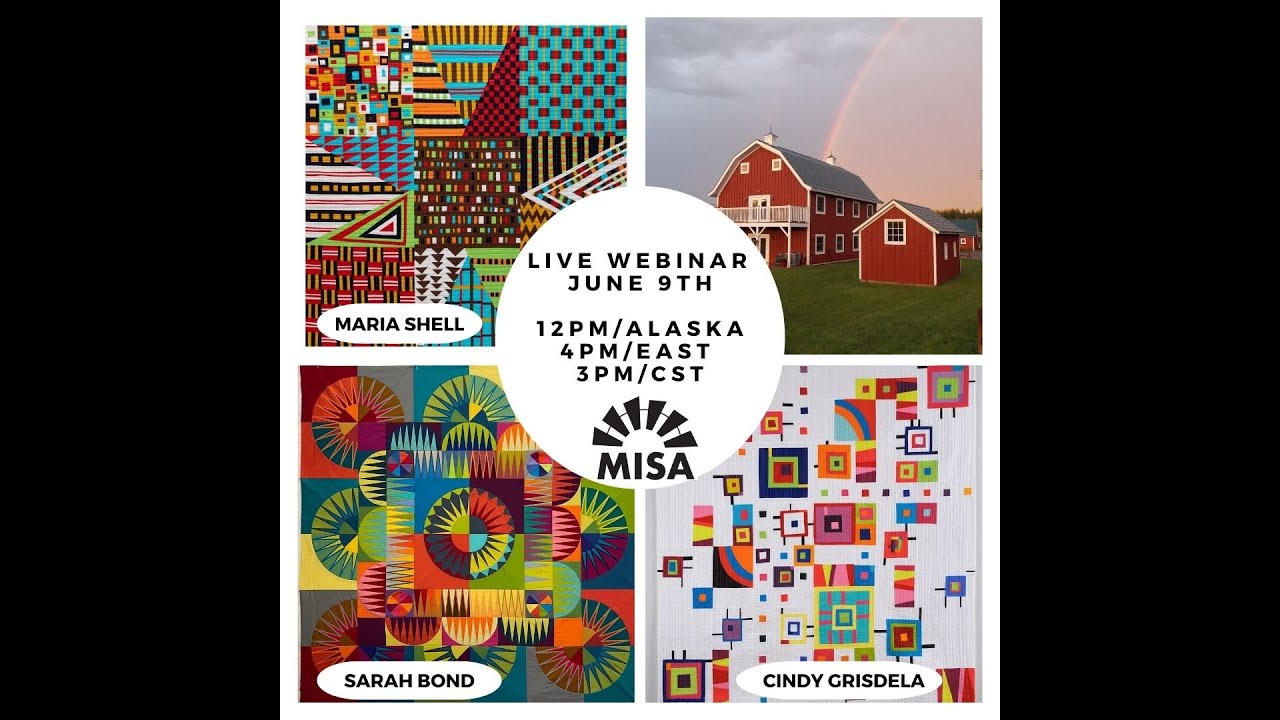 Piecing Perspectives Live Webinar with Maria Shell, Sarah Bond and Cindy Grisdela