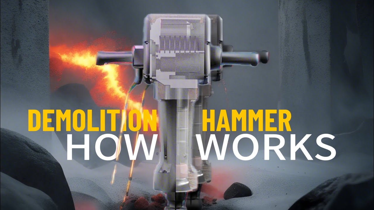How demolition hammer works?