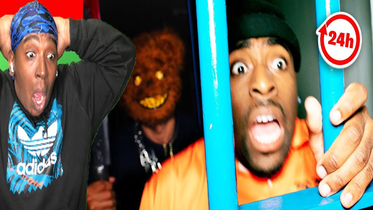 Reaction To HIDE & SEEK Overnight In World's Most Haunted Prison With TGFbro