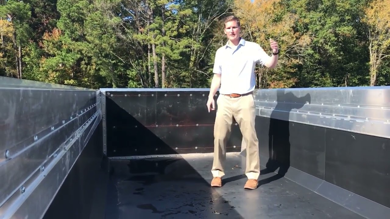 Hicks T6 Aluminum End Dump Trailer Walkaround