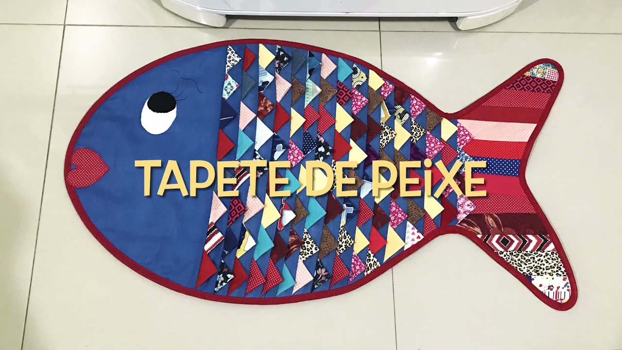 TAPETE DE RETALHO DE PEIXE