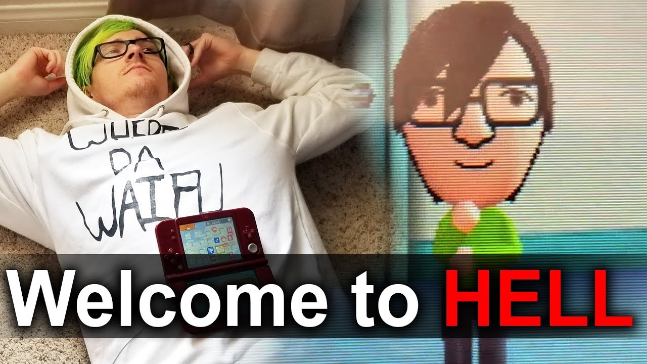 Playing Tomodachi Life while laying on my floor