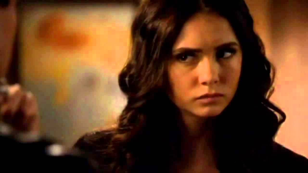 TVD 2X20 Damon Katherine1  Damon tells Katherine he feed Elena his blood