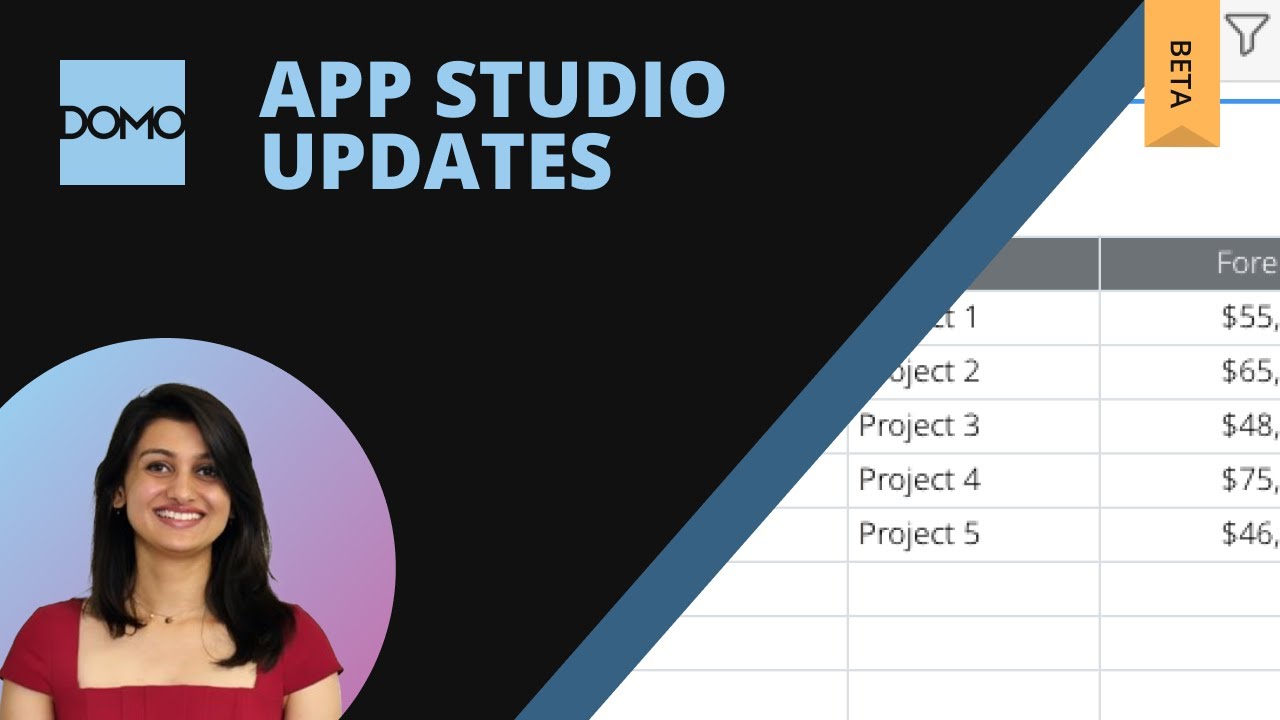 App Studio Updates in Domo – Drag-and-Drop, Undo/Redo & Editable Tables | Sept 2025 Beta