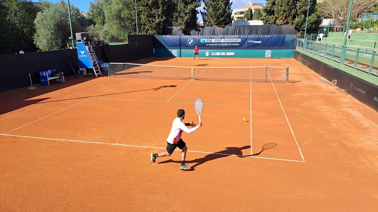 LIVE-Alessandro Ingarao (2.1) vs Pietro Marino (909 Atp) finale Open Bnl Tc Cagliari