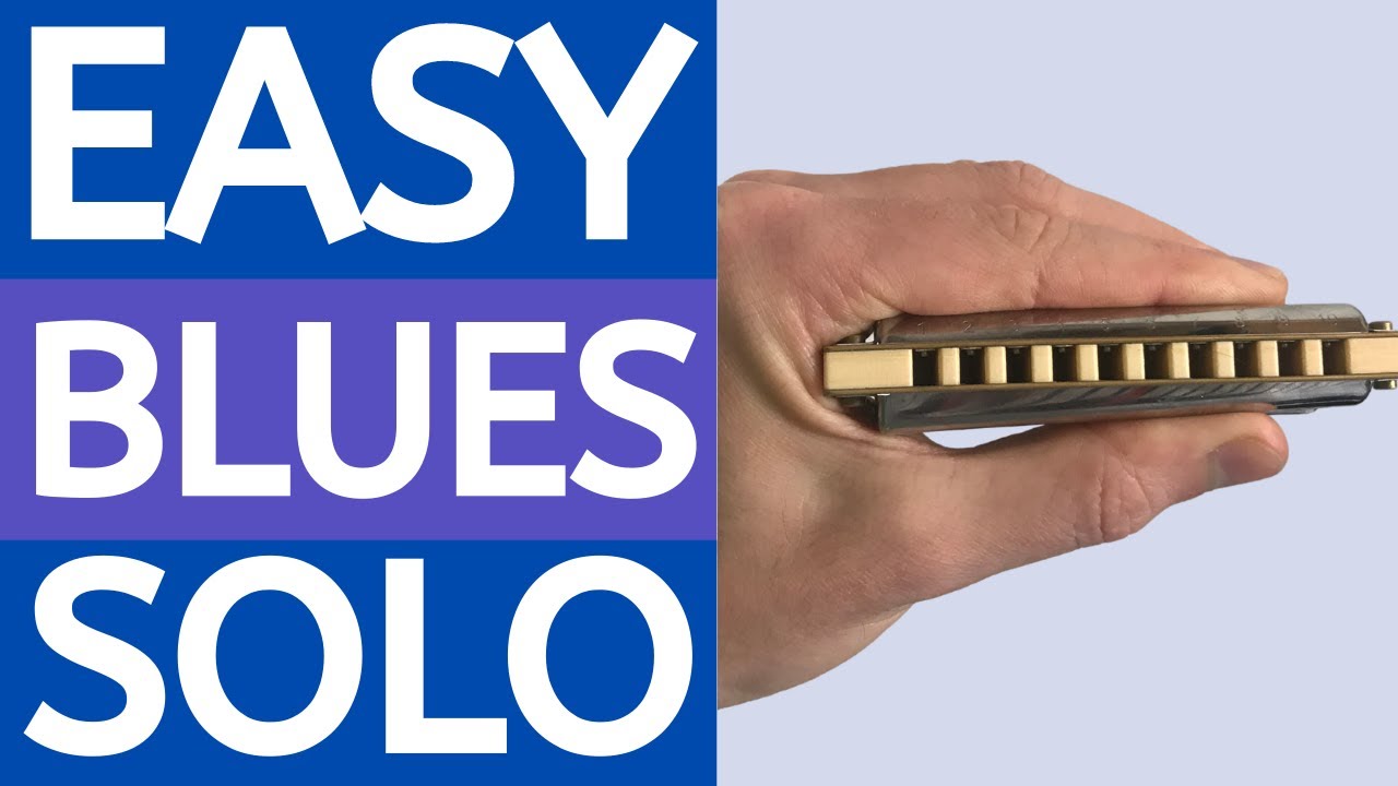 Chugging blues harmonica solo | Beginner Blues Harmonica Lesson 1