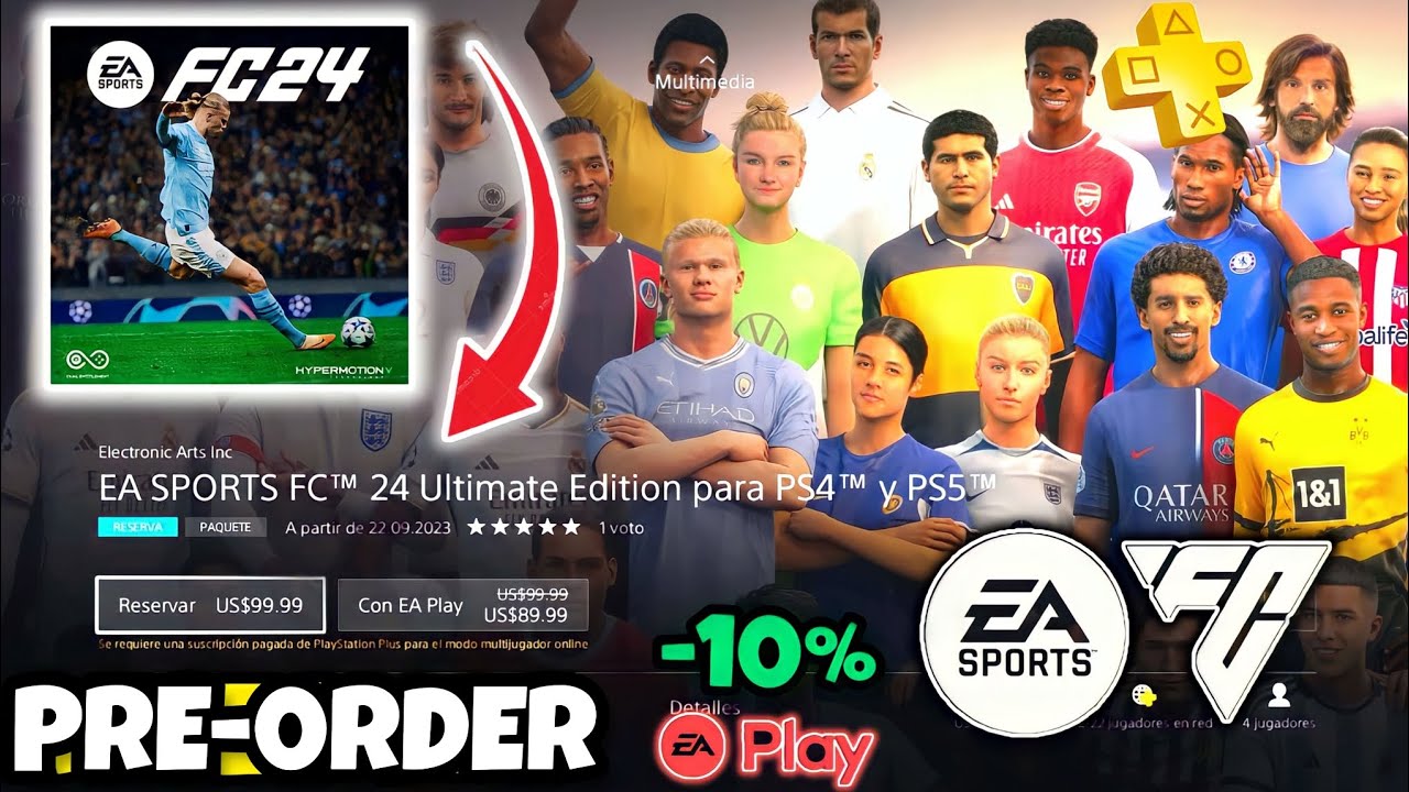 HOW TO PRE-ORDER EA SPORTS FC 24 for PS4 and PS5 ✅