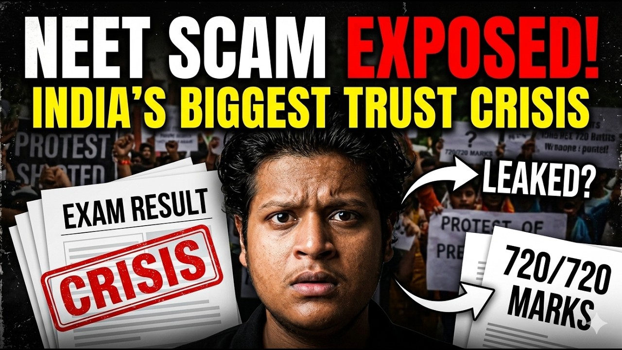 NEET Scam EXPOSED? India's Biggest NTA Exam Trust Crisis