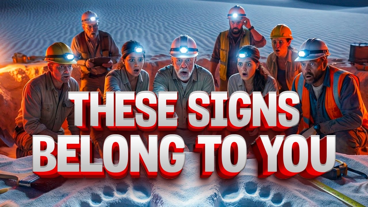 CHOSEN ONE, Your Footprints Were Found In The Mysterious Excavation Of “White Sands” 🏜️👣