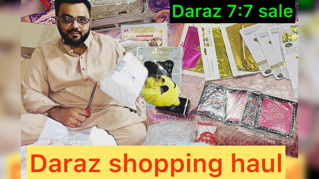 Daraz Shopping haul || Daraz 7:7 monthly sale || Daraz products reviews by @MadiAdiLifestyle
