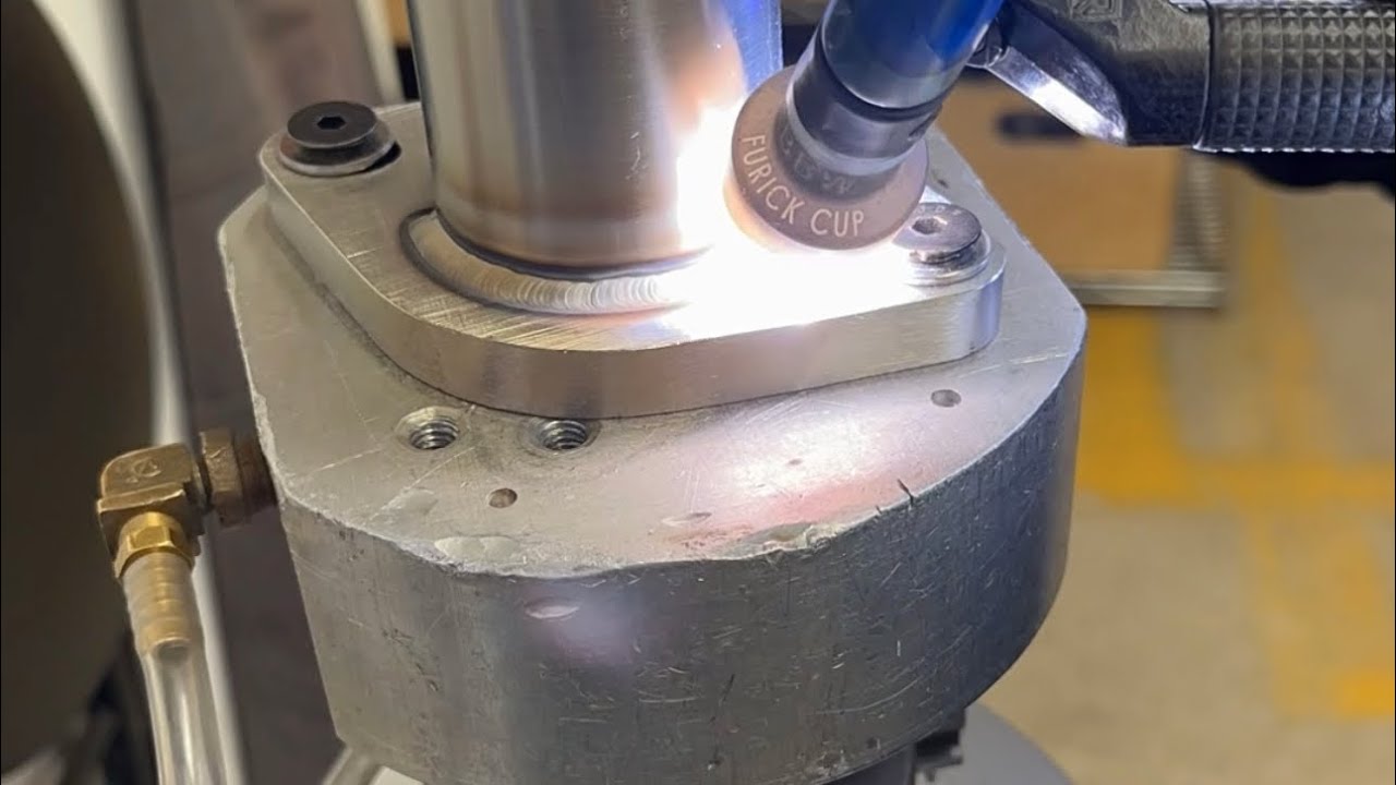 Tig Welding on a Positioner (Time Lapse)