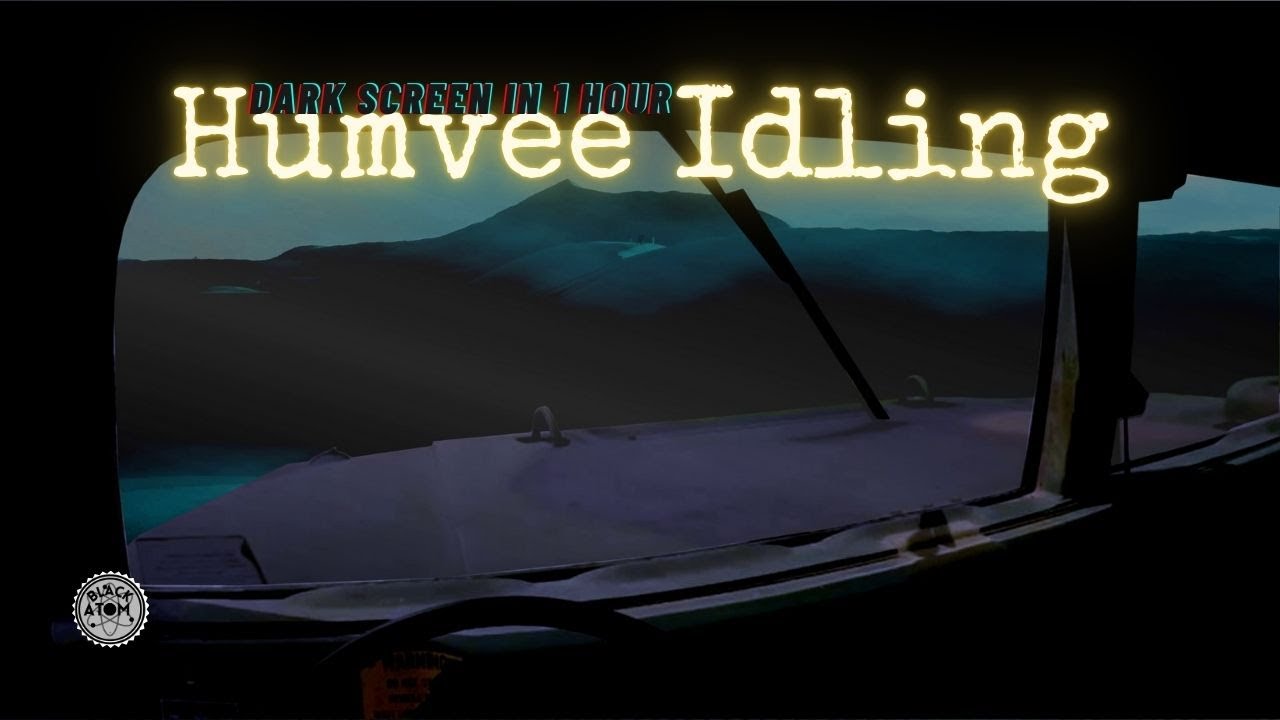Humvee Idling for Sleep • Deep Engine Rumble for Relaxation & Focus