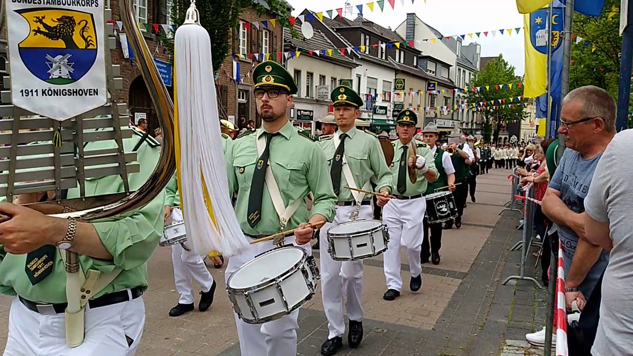 Schützenfest Jüchen 2019 - BTK Königshoven / Kameradenmarsch
