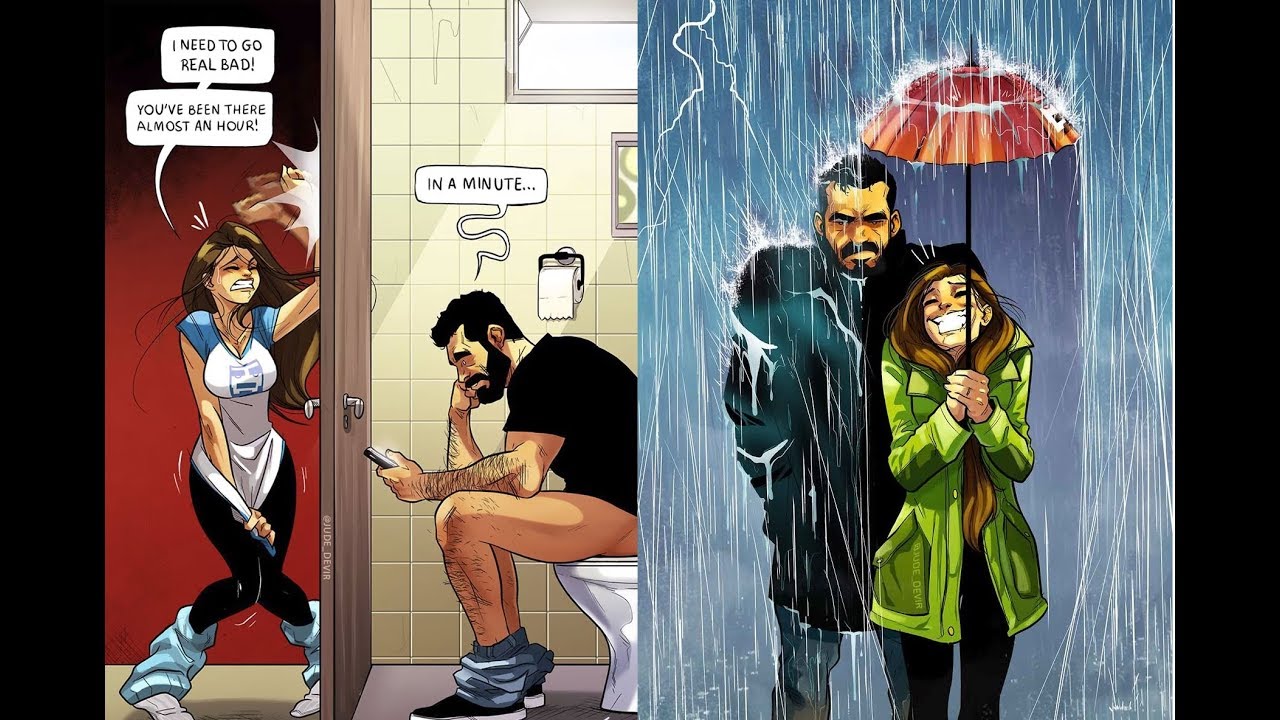 Artist Keeps Illustrating Everyday Life With His Wife In Comics And We’re Not Jealous At All