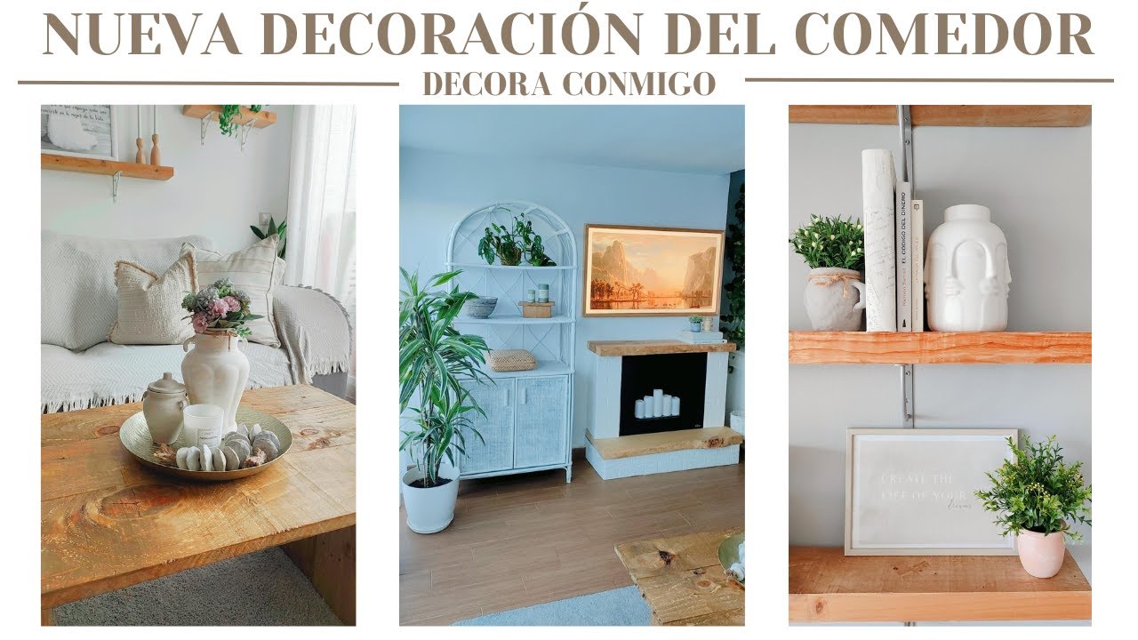 NUEVA DECORACI&Oacute;N DEL COMEDOR!!!DECORA CONMIGO